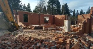 Демонтаж 1 этажного дома Луховицы, цена от 1581 руб.